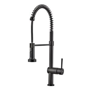 PEIRANO COCINA MONOCOMANDO C/PICO EXTRAIBLE CUINA BLACK