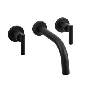 PEIRANO ADRA BLACK LAVATORIO DE PARED C.CERAM