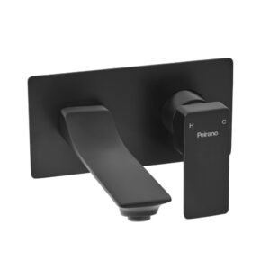 PEIRANO MONOCOMANDO SORIA BLACK LAVATORIO PARED