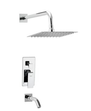 PEIRANO MONOCOMANDO SORIA CROMO DUCHA EMB. C/TRANSF.