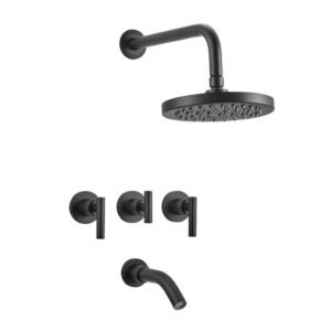 PEIRANO ADRA BLACK DUCHA EMB. C/TRANSF. C.CERAM PLUS