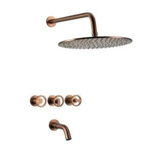 PEIRANO PULSE DARK GOLD DUCHA EMB C/TRANSF