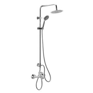 PEIRANO MONOCOMANDO ADRA CROMO COLUMNA DUCHA EXTERIOR C/TRANSF.