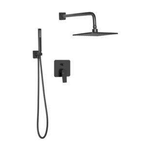 PEIRANO MONOCOMANDO WAVE BLACK C/TRANSF Y DUCHADOR