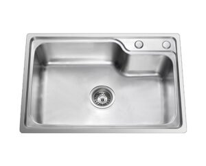 BACHA COCINA ACERO SIMPLE 75 X 45