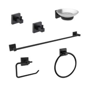 PEIRANO ACCESORIOS LINEA 22000 BLACK SET DE 6 PIEZAS